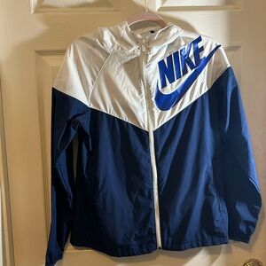 Youth nylon zipped jacket.